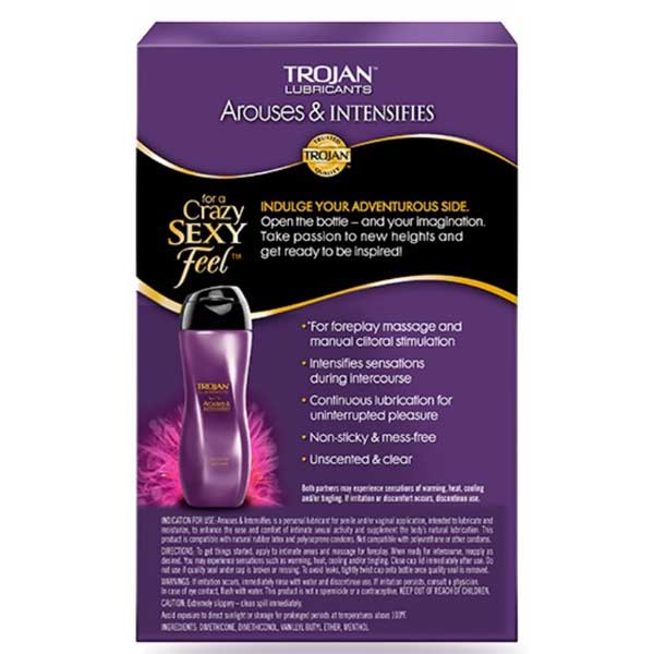 Gel bôi trơn Trojan mùi thơm dễ chịu tăng cực khoái nữ nhanh