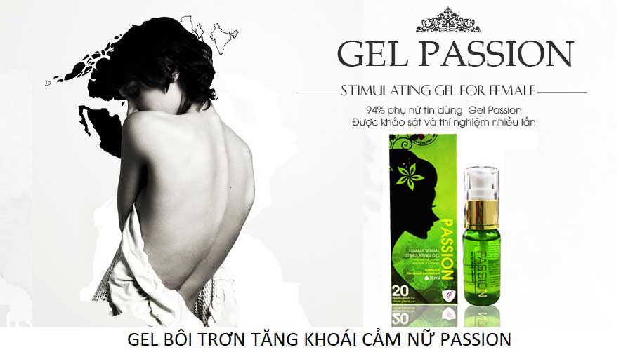 Gel bôi trơn Passion 30ml chất lượng cao tăng hưng phấn nữ