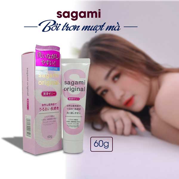 Gel bôi trơn Sagami Original Nhật chống viêm an toàn da