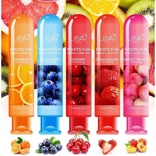 Gel bôi trơn trái cây Fruits Fun Nhật mềm mượt an toàn dùng 