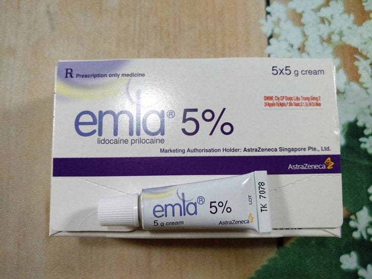Gel bôi Emla Cream 5% chống xuất tinh sớm dạng gel nhanh hiệu quả