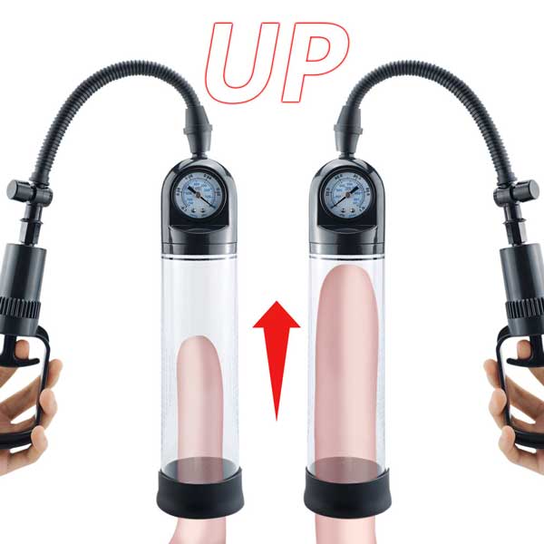 Máy Tăng Kích Thước Dương Vật Pump Đồng Hồ Áp Suất Cao Cấp