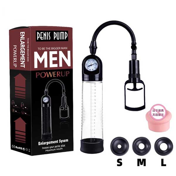 Máy Tăng Kích Thước Dương Vật Pump Đồng Hồ Áp Suất Cao Cấp