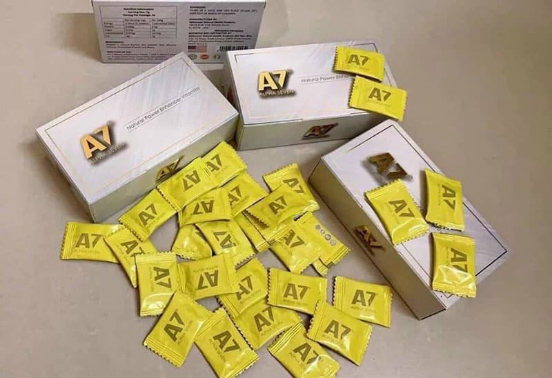 Kẹo cường dương A7 USA tăng sinh lý tăng cường sung mãn lâm trận