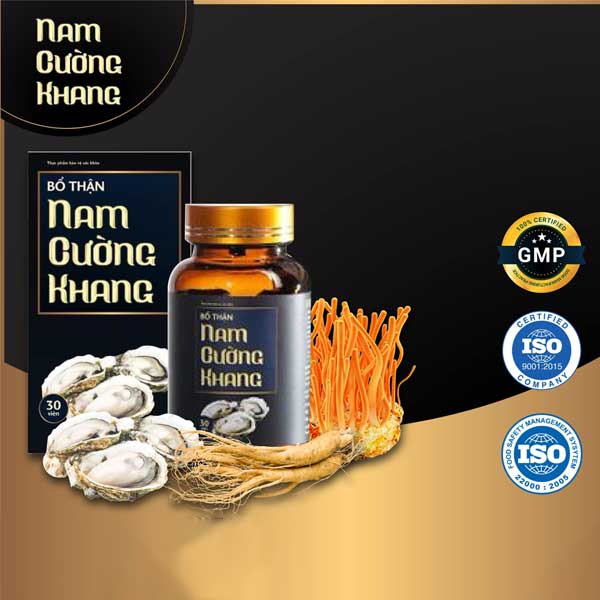 Nam Cường Khang bổ thận tráng dương tăng cường sinh lực nam