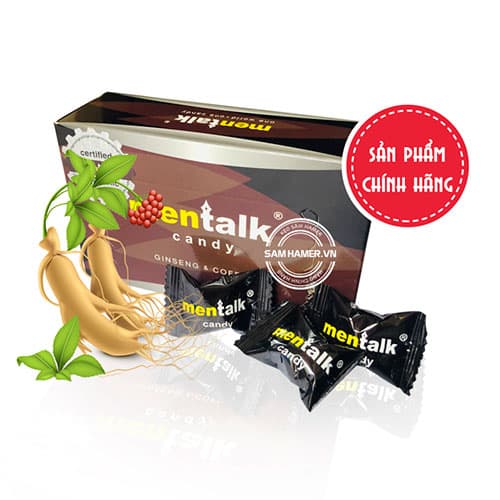 Kẹo Nhân Sâm Mentalk tăng cường sinh lý sung mãn mạnh khỏe