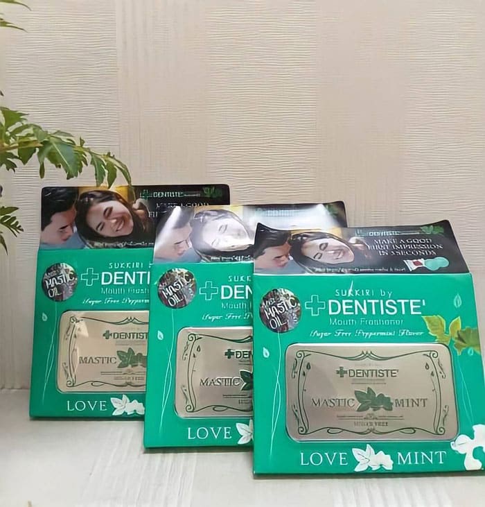 Kẹo ngậm B.J Mastic Mint hương bạc hà mát lạnh kích thích