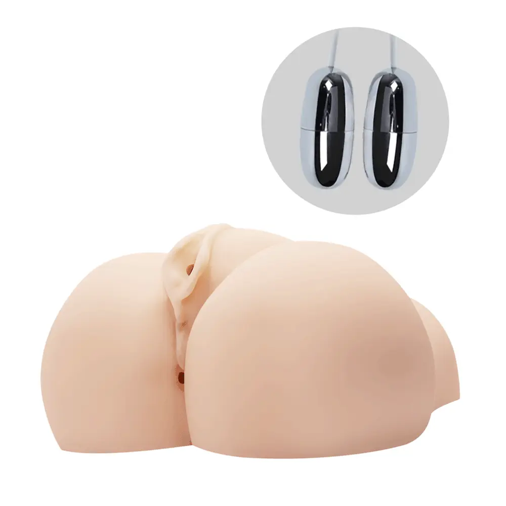 Mông giả 3D Silicon rung lắc âm thanh Baile School Girl hấp dẫn