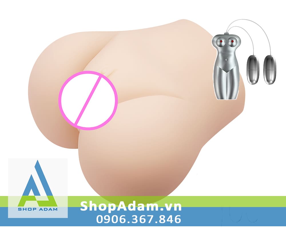 Mông giả 3D Silicon rung lắc âm thanh Baile School Girl hấp dẫn