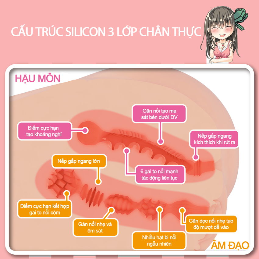 Búp Bê Bán Thân Yura Anekawa Nhật Bản Cao Cấp - Độc Quyền