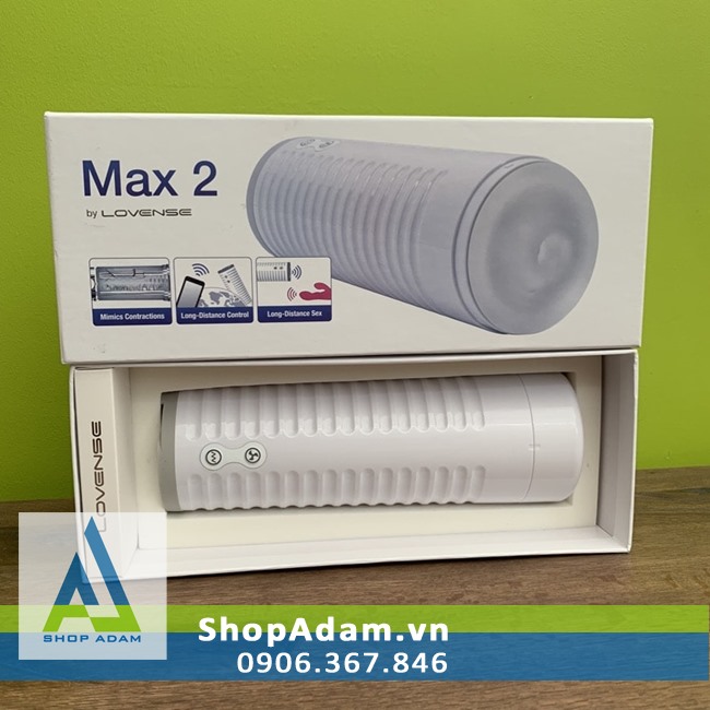 Shop bán Lovense Max 2 âm đạo giả tự động cao cấp rung co bóp điều khiển từ xa bằng smartphone cao cấp