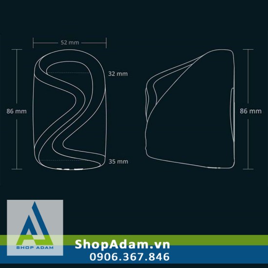 Lovense Gush máy mát xa dương vật điều khiển từ xa qua app