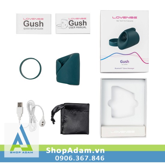 Lovense Gush máy mát xa dương vật điều khiển từ xa qua app