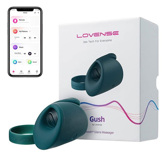 Lovense Gush máy mát xa dương vật rung điều khiển từ xa