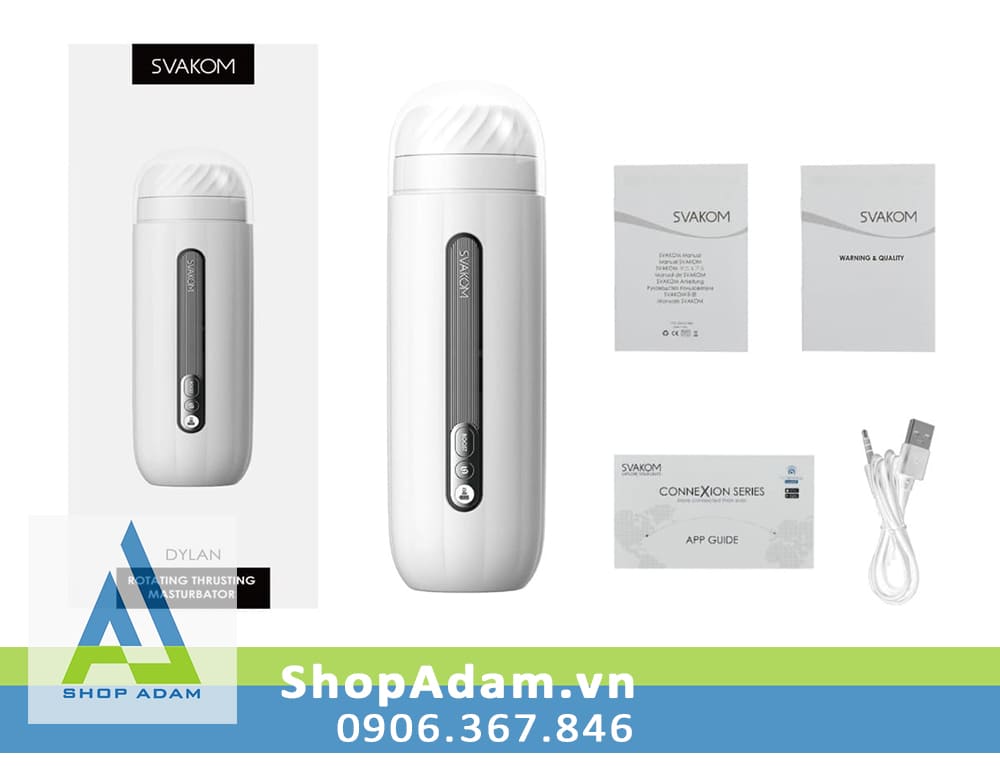 Svakom Dylan cốc thẩm du xoay thụt tự động cao cấp Nhật Svakom Dylan cốc thẩm du xoay thụt tự động cao cấp Nhật