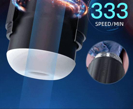 Máy tự sướng nam Svakom Bert có màn hình LCD rung thụt mạnh