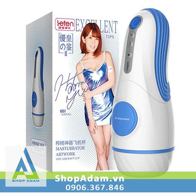 Sextoy nam có rung co bóp tự động Leten AMT Aircraft Cup