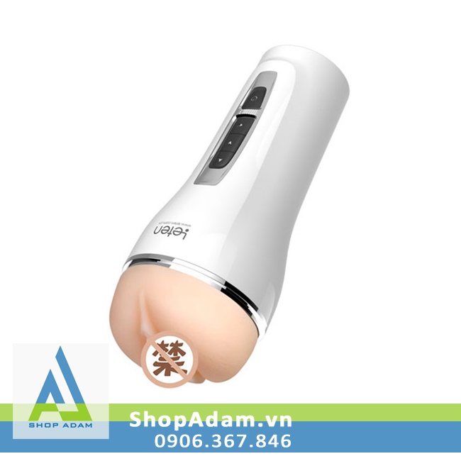 Leten Aircraft Cup âm đạo giả rung âm thanh kích thích mạnh mẽ