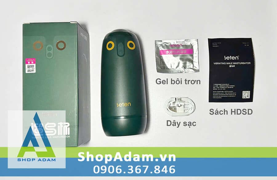 Âm đạo giả Leten Walking Bird rung mạnh kết nối App tiện lợi