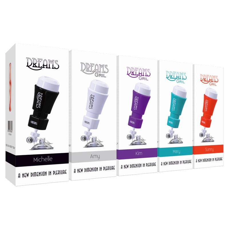 Youcups Dreams Girl Wall-Mounted Silicone Masturbator 26cm