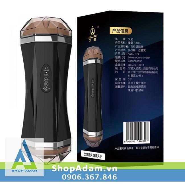 Sextoy Nam 2 Đầu Rung Rên Âm Đạo Miệng 15 Chế Độ Silicon Cao Cấp 