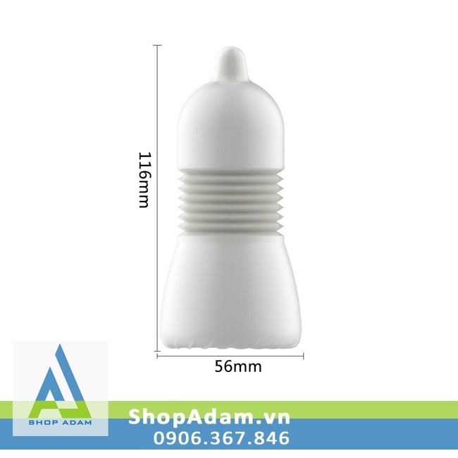 Cốc Thủ Dâm Nam Leten Nhỏ Gọn TPE Mềm Mại Gân Gai Kích Thích Mạnh