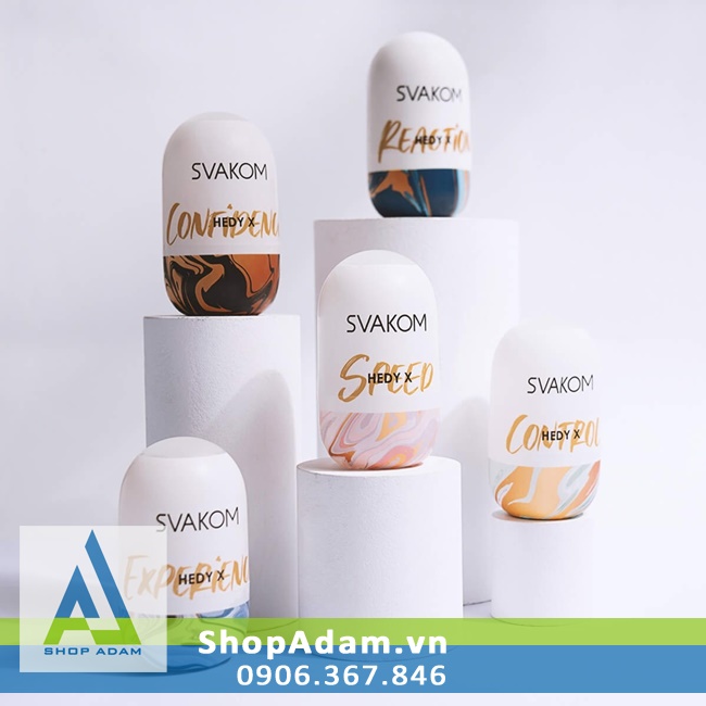 Svakom Hedy X cốc âm đạo quả trứng mềm mại, chất liệu TPE cao cấp như thật