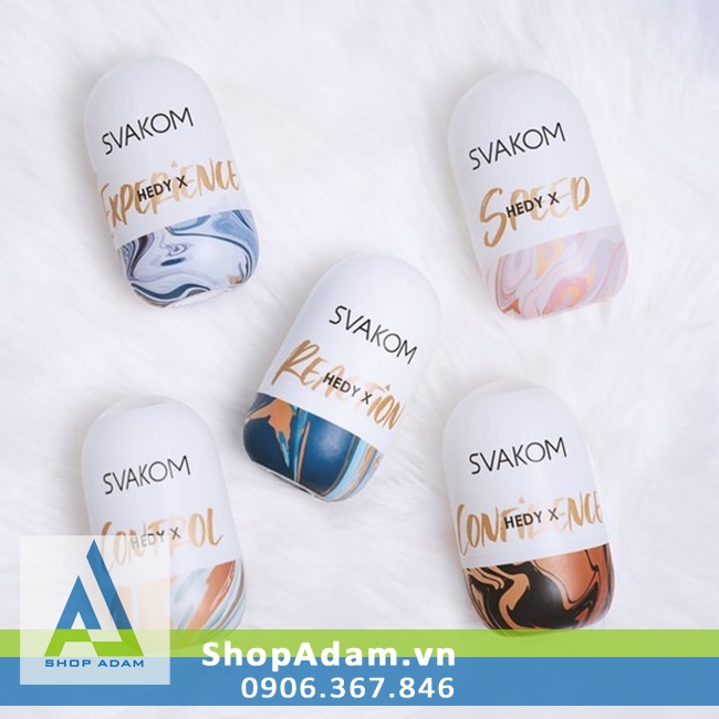 Svakom Hedy X cốc âm đạo quả trứng mềm mại, chất liệu TPE cao cấp như thật