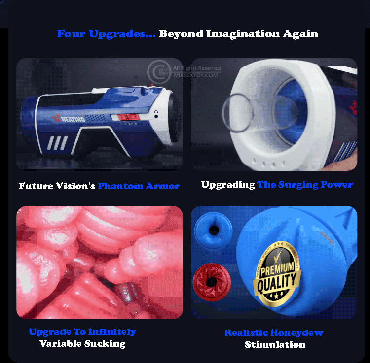 Leten Future 708 Pro máy rung thụt tự động sưởi ấm nam