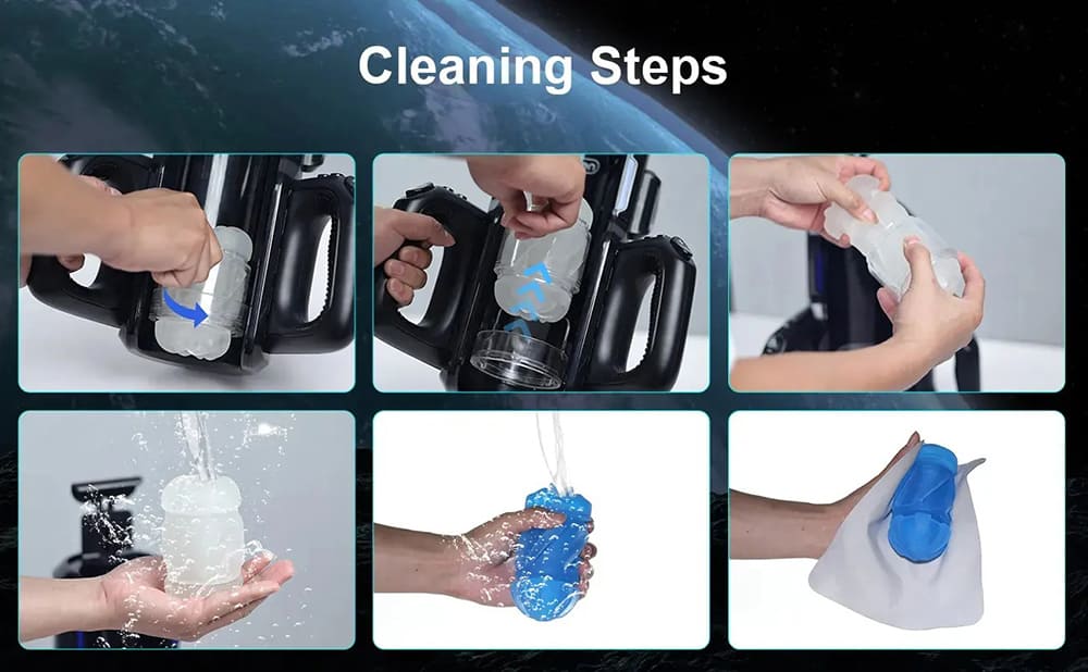 Leten King Pro máy thẩm du tự động thụt cho nam có âm thanh