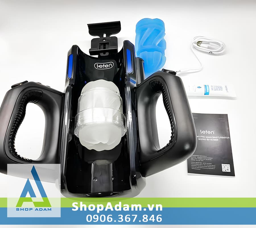 Leten King Pro máy thẩm du tự động thụt cho nam có âm thanh