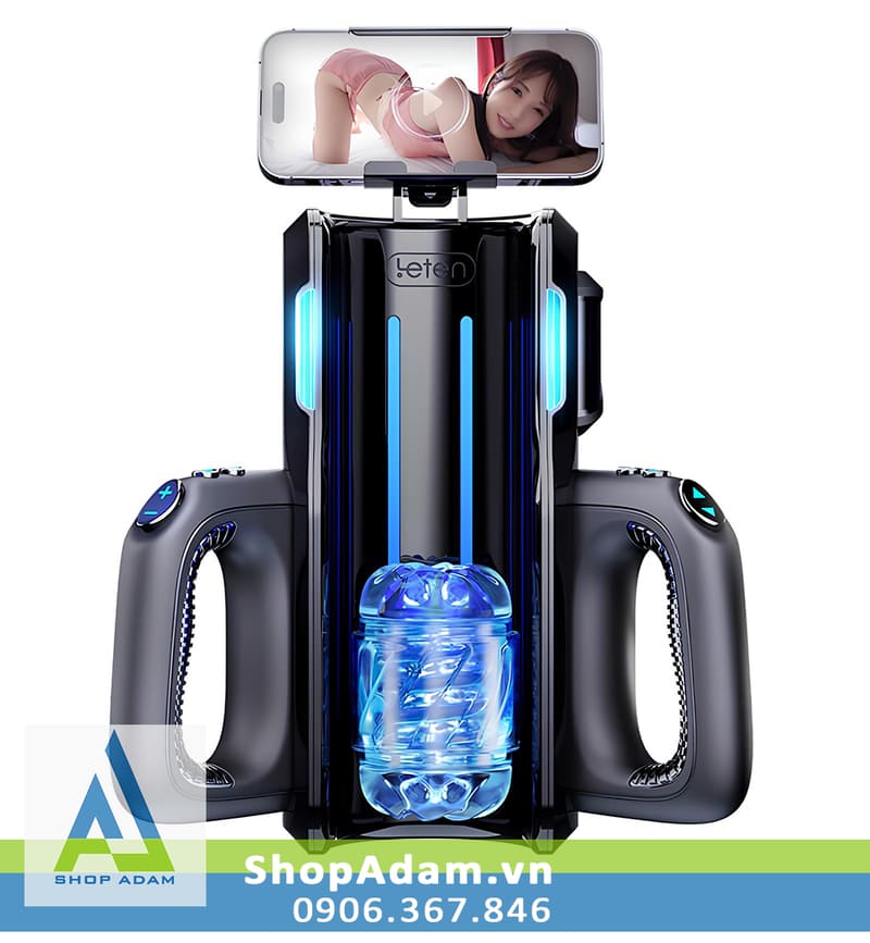 Leten King Pro máy thẩm du tự động thụt cho nam có âm thanh