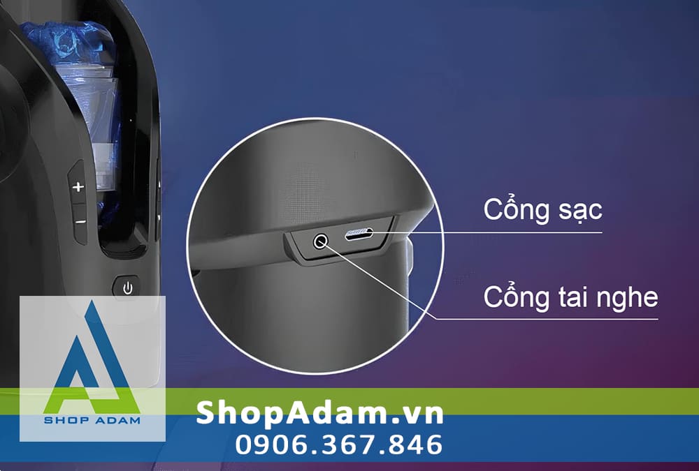 Máy Thủ Dâm Nam Thụt Tự Động Có Âm Thanh Leten Luxury Siêu Thực