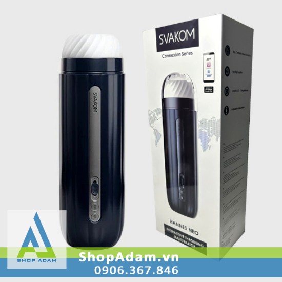Svakom Hannes Neo rung thụt tự động có sưởi ấm kết nối App tiện dụng