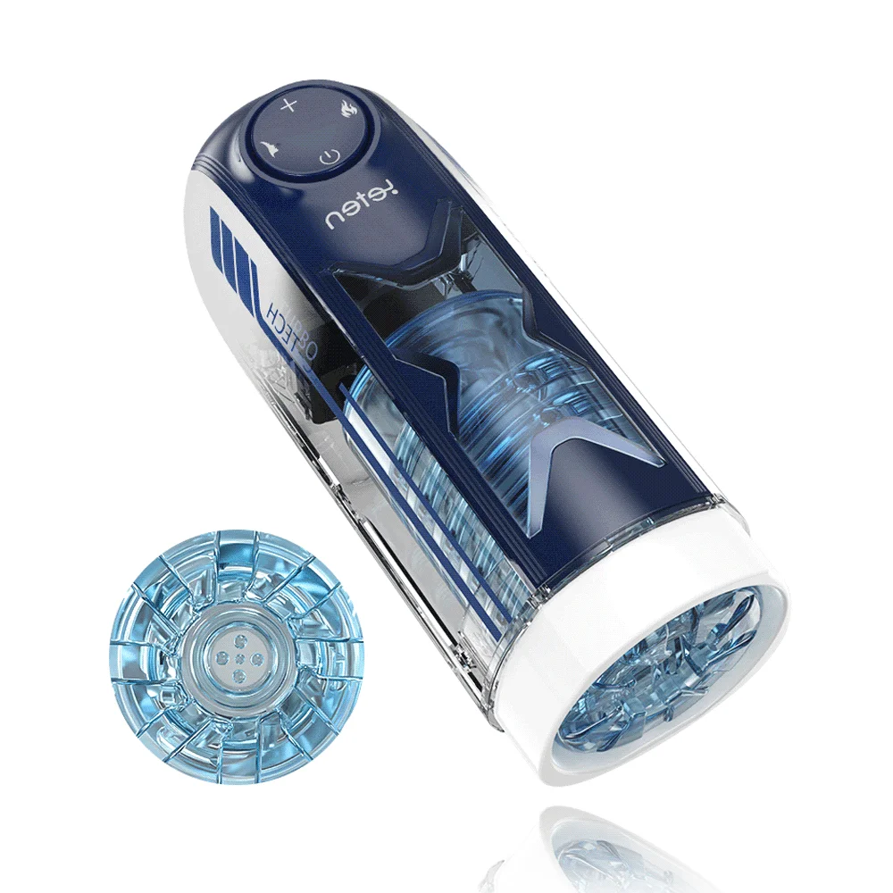 Leten X Speed Turbo Máy Tự Sướng Nam Tự Động Sưởi Ấm Rung Mạnh Mẽ