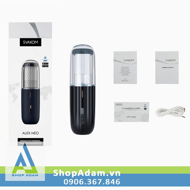 Sex toy nam cao cấp Svakom Alex Neo tự động kết nối mạng tiện dụng