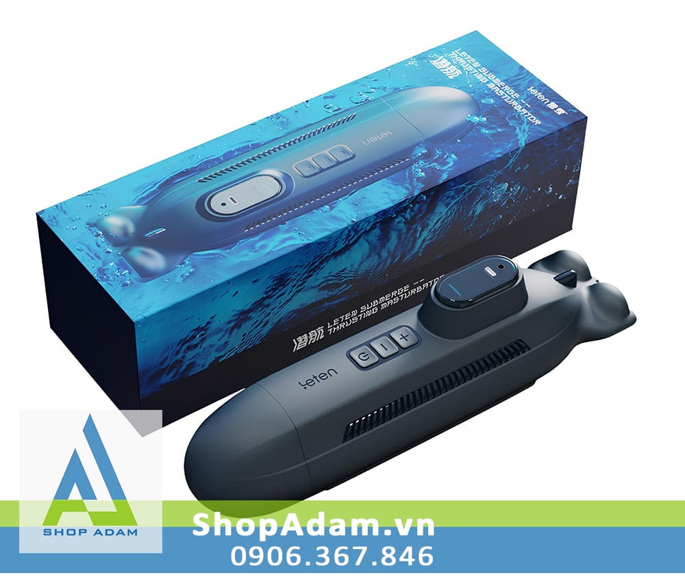 Âm đạo giả Leten Submerge tự động có âm thanh cao cấp