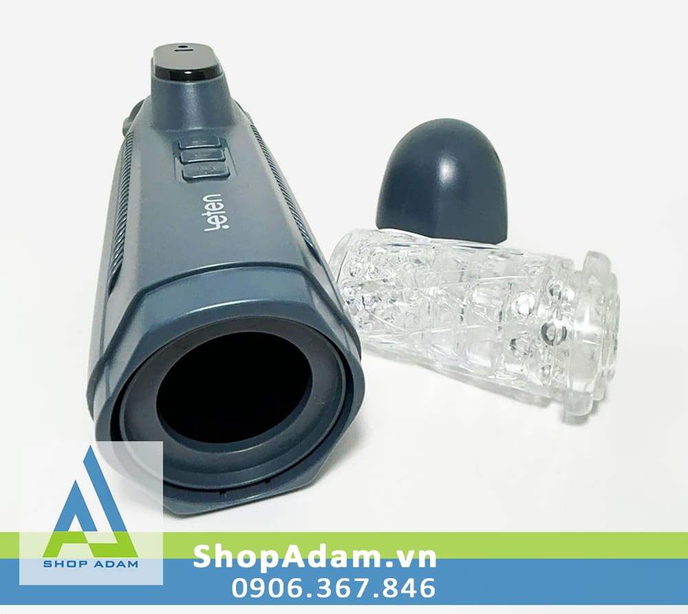 Âm đạo giả Leten Submerge tự động có âm thanh cao cấp
