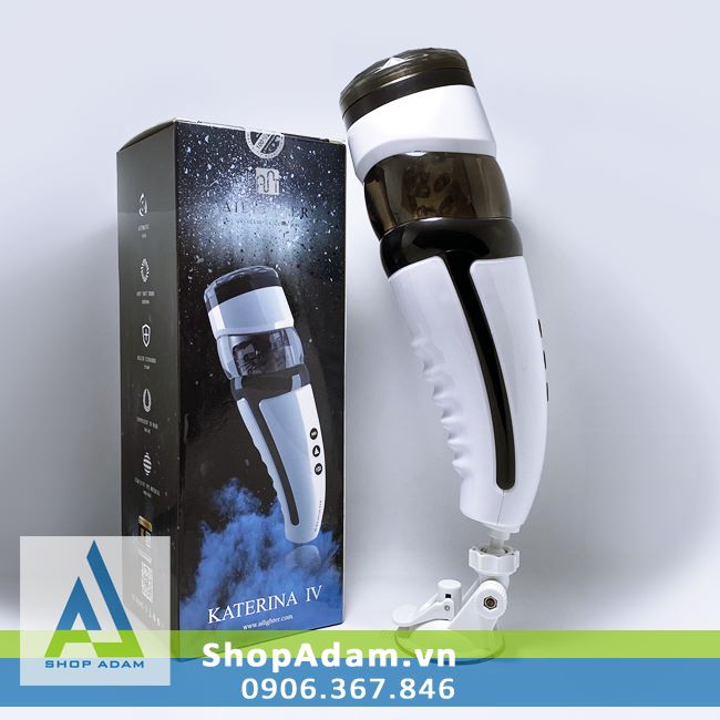 Máy rung gắn tường Katerina IV tự động xoay thụt kích thích đỉnh cao