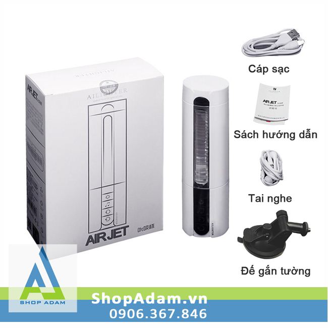 Máy bú mút Air Jet Ailighter sưởi ấm Nhật Bản giá tốt