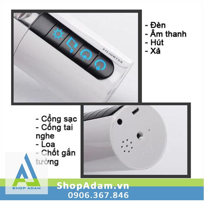 Máy bú mút Air Jet Ailighter sưởi ấm Nhật Bản giá tốt
