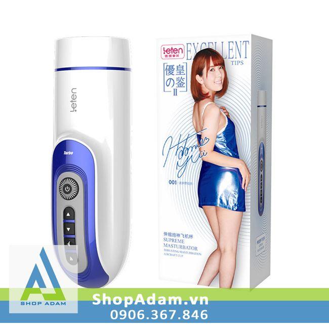 Đồ chơi tình dục nam Leten Excellent tự động rung sưởi ấm