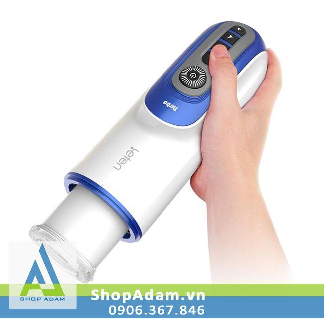 Đồ chơi tình dục nam Leten Excellent tự động rung sưởi ấm