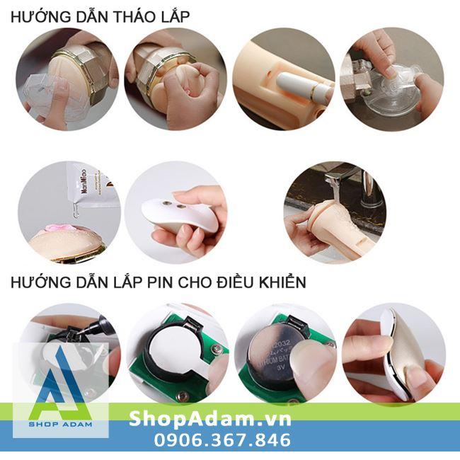 Cốc âm vật gắn tường ManMiao Gold điều khiển từ xa siêu kích thích