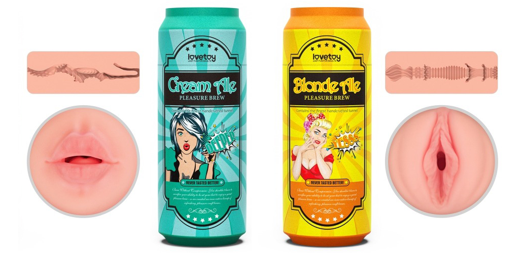 Âm đạo giả Lovetoy Pleasure Brew silicon y tế nhẹ gọn dễ dùng