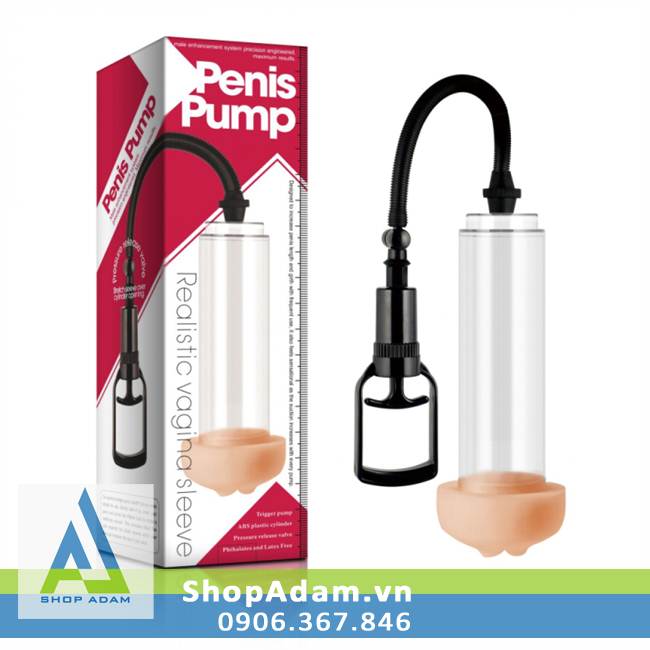 Máy tập tăng kích thước dương vật Penis Pump hỗ trợ tập luyện hiệu quả 