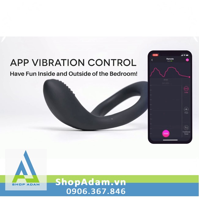 Vòng rung Lovense Diamo điều khiển app