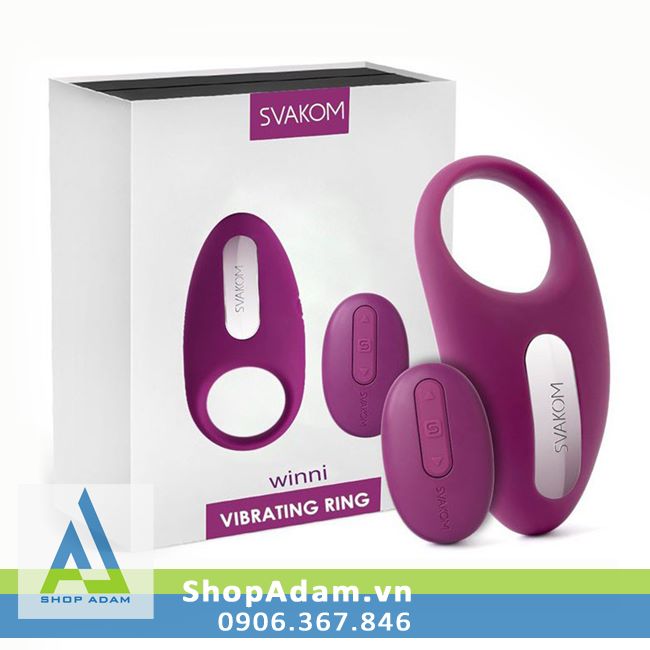 Vòng rung Svakom Winni tăng khoái cảm điểm G cao cấp sành điệu