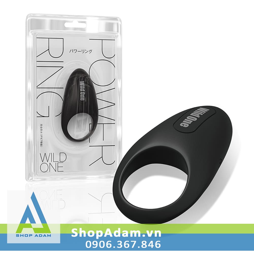 Vòng Rung Nam Wild One Power Ring Nhật Bản Chất Lượng Cao