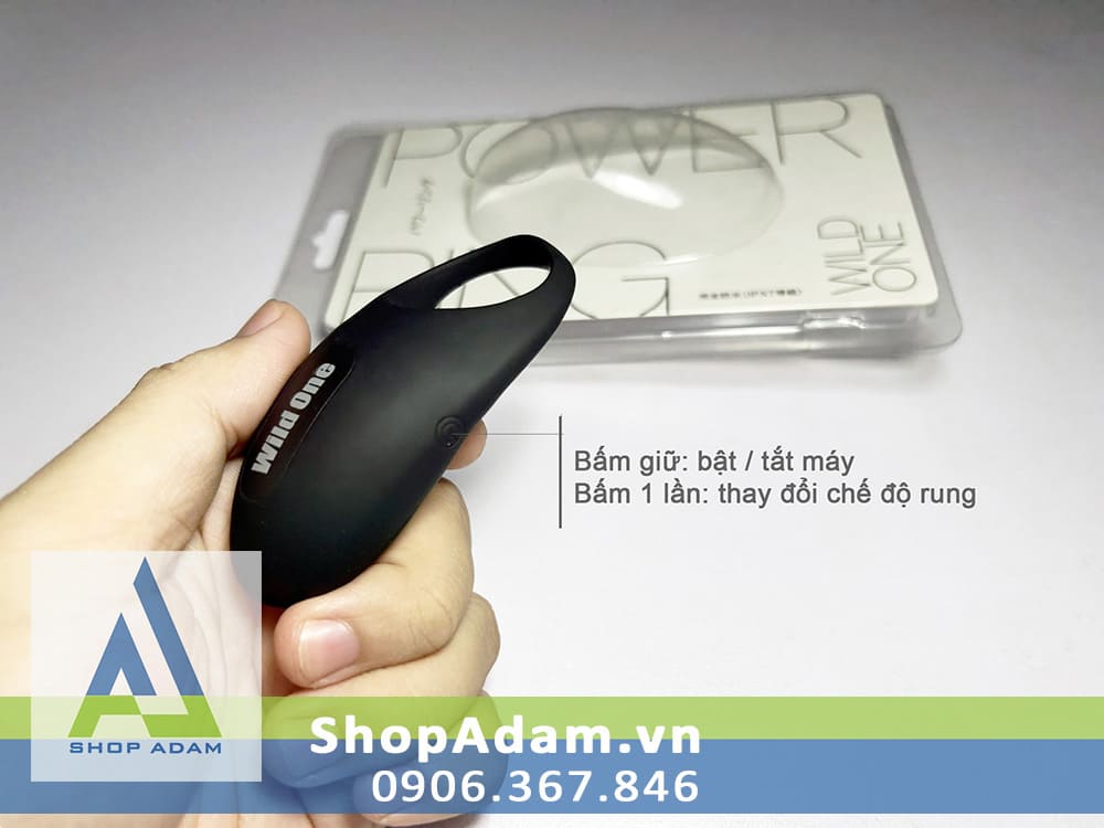 Vòng Rung Nam Wild One Power Ring Nhật Bản Chất Lượng Cao
